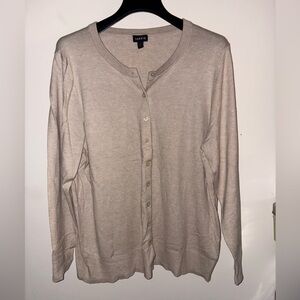 Torrid size 2 beige cardigan